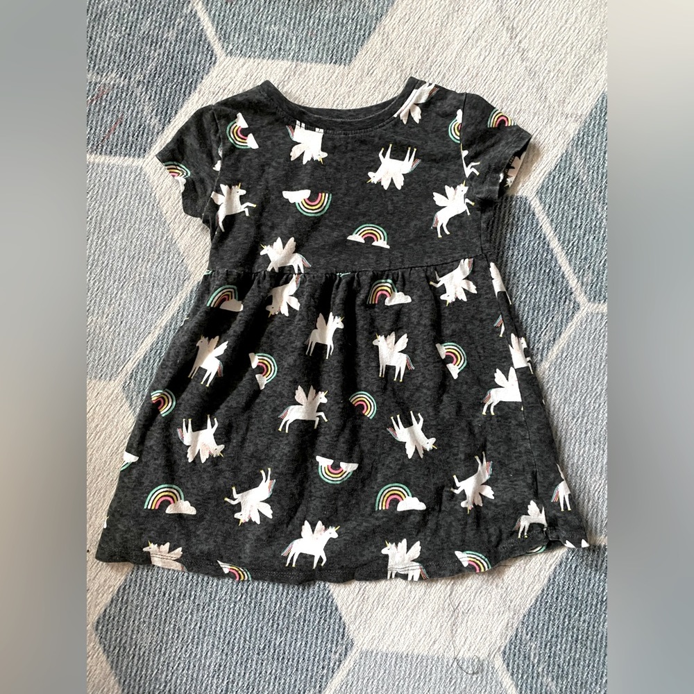 Old Navy Toddler Girl Unicorn Cotton Dress